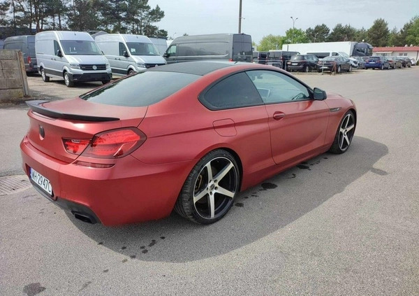 BMW Seria 6 cena 129900 przebieg: 74000, rok produkcji 2012 z Świnoujście małe 529